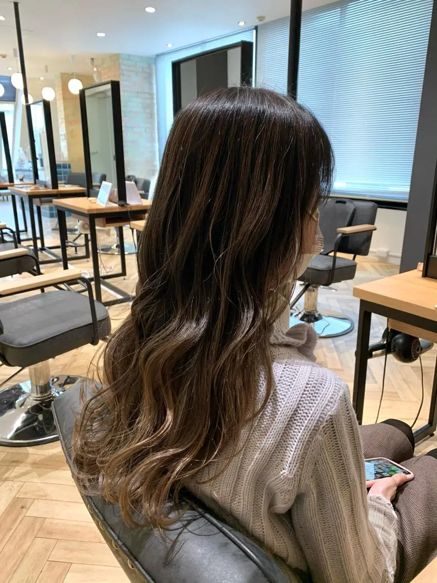 ロング カラー 【S.BROOM】 店長　西川徹のヘアスタイル