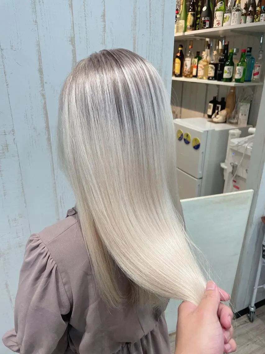 ロング カラー 深夜帯！説明文必読 Oahu iwataのヘアスタイル