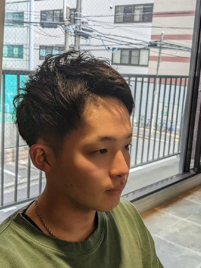 メンズ カット alushe 岡 陽子のヘアスタイル