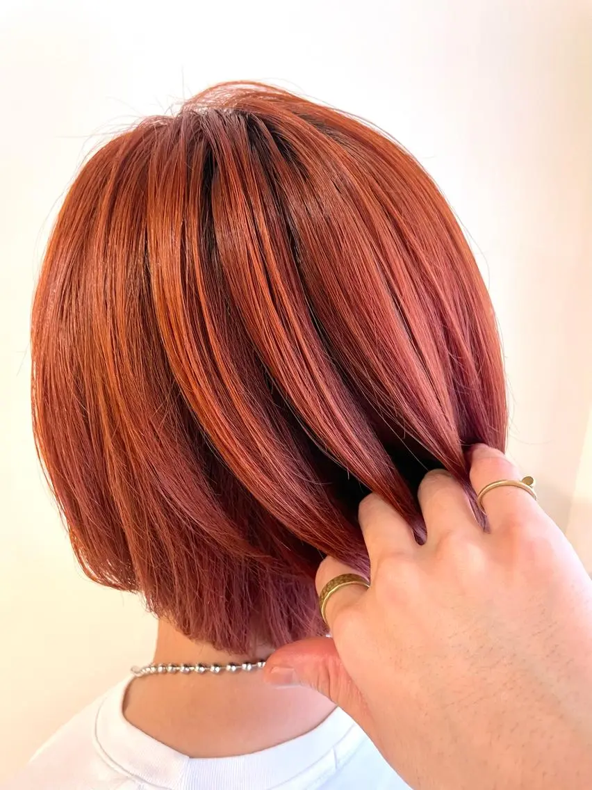 ショート カラー ヘアカラー 《インナーカラー》 YAMADAのヘアスタイル