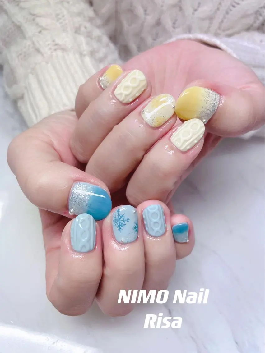 ネイル ハンドネイル RI SA☀️ リサのネイルデザイン