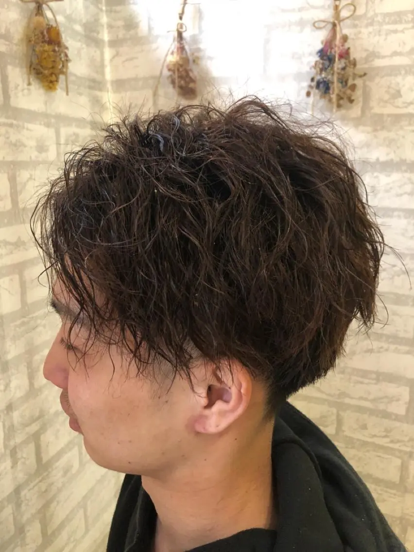 ショート ツイストパーマ カット パーマ 🌸Cielo🌸 KENのヘアスタイル