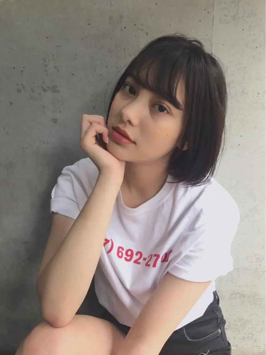 ショート ボブ 透明感カラー🌿ボブ ✨飛田 ケイのヘアスタイル