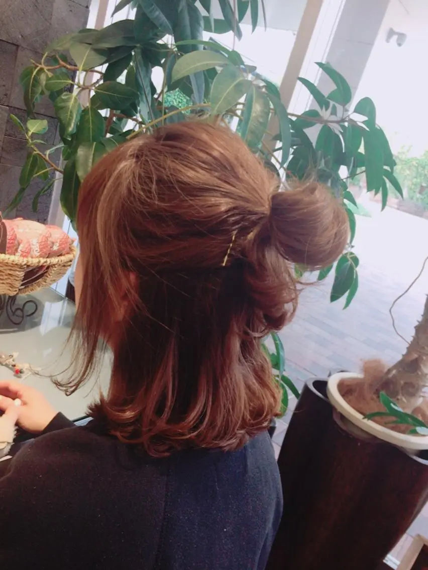 ヘアアレンジ 簡単アレンジ Barber Restのヘアスタイル