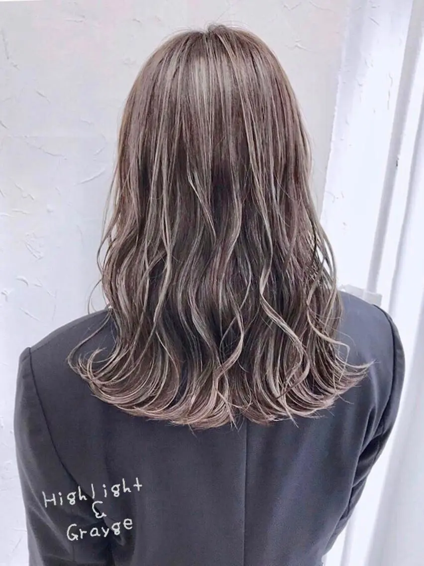 ミディアム カラー トレンドHair🖤 keita🇰🇷のヘアスタイル