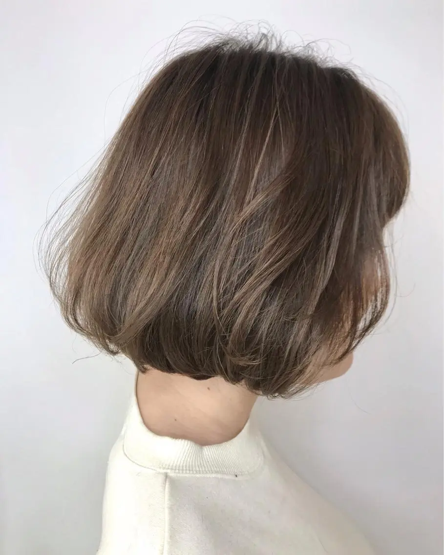 ショート カラー パーマ 光吉 洋平のヘアスタイル