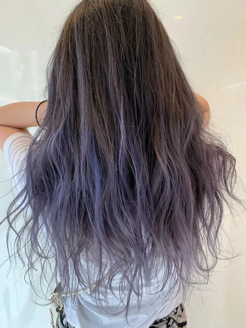 ロング カラー ヘアカラー 美髪形成!色素改善! 秋田 和輝のヘアスタイル