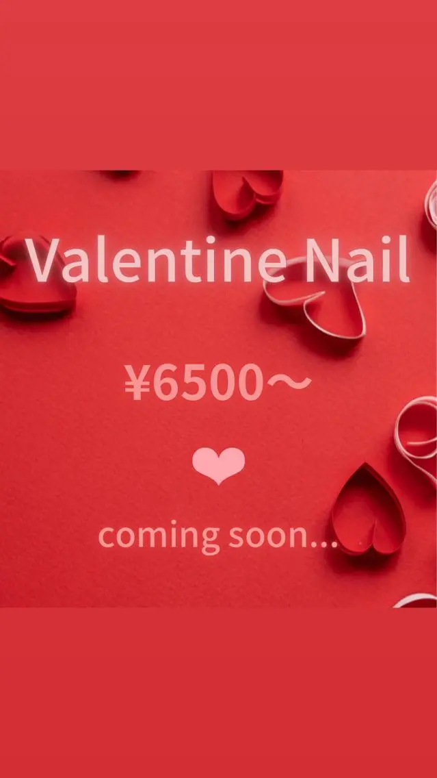 ネイル バレンタイン HENRIETTA NAILSALONのネイルデザイン