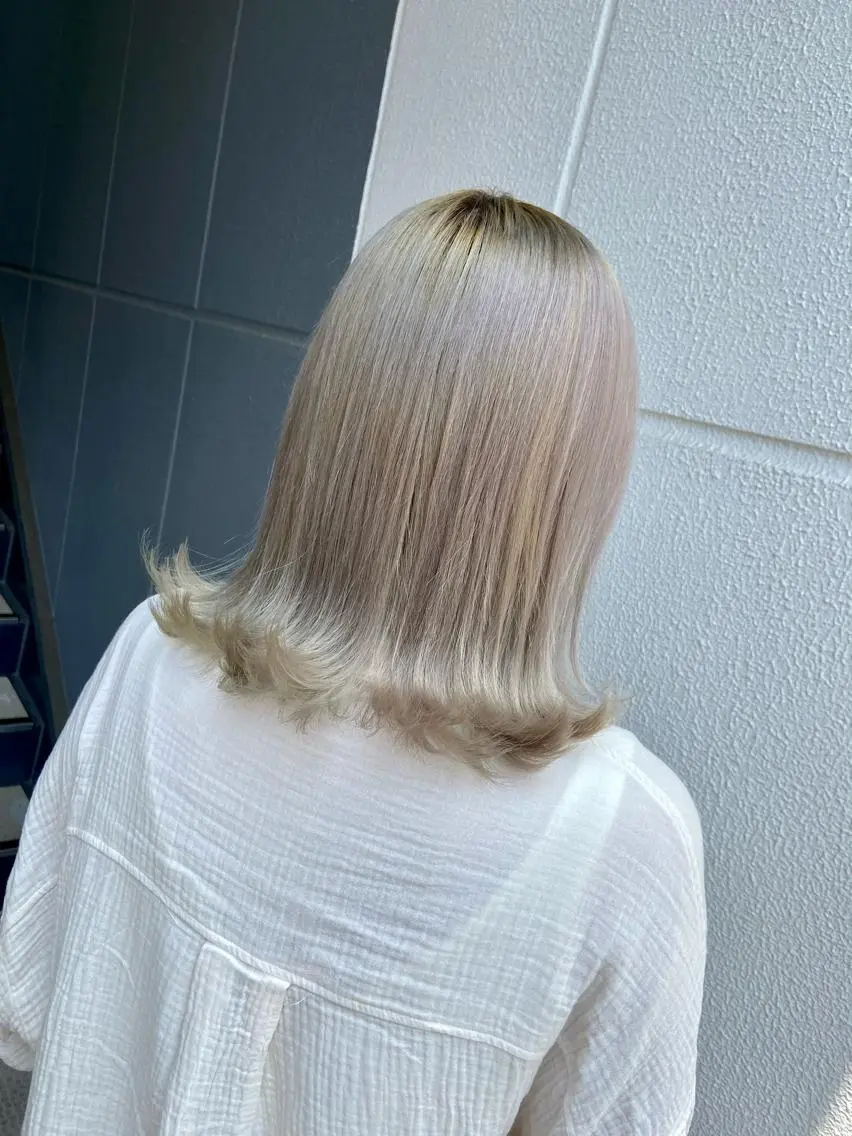 セミロング カット ヘアカラー トリートメント 🌟代表 Yuito🌟のヘアスタイル