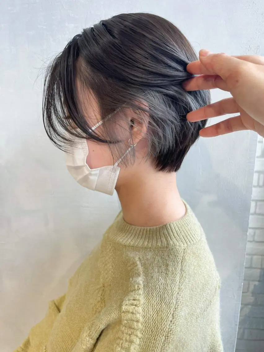 ショート カット ヘアカラー トリートメント ITbyALBUM 八王子店のヘアスタイル