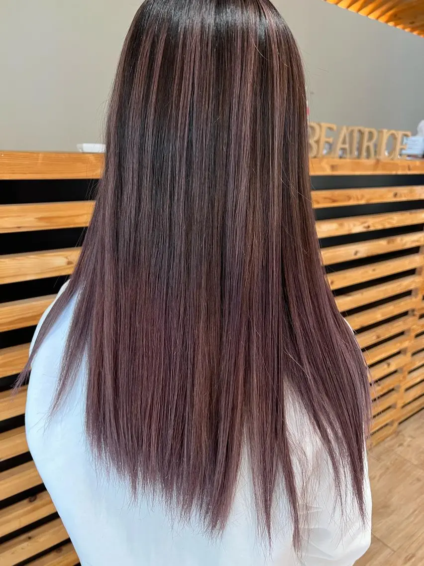 カラー ヘアカラー トリートメント 早川 真幸のヘアスタイル