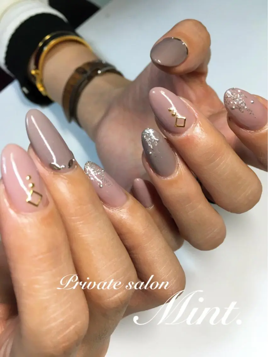 ロング ネイル ジェルネイル Mint. nailのネイルデザイン