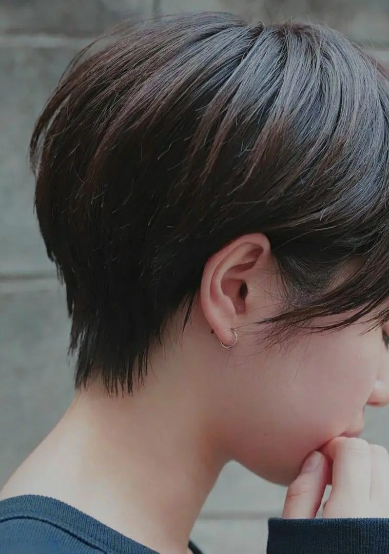 ショート 吉田一輝 外国人パーマのヘアスタイル
