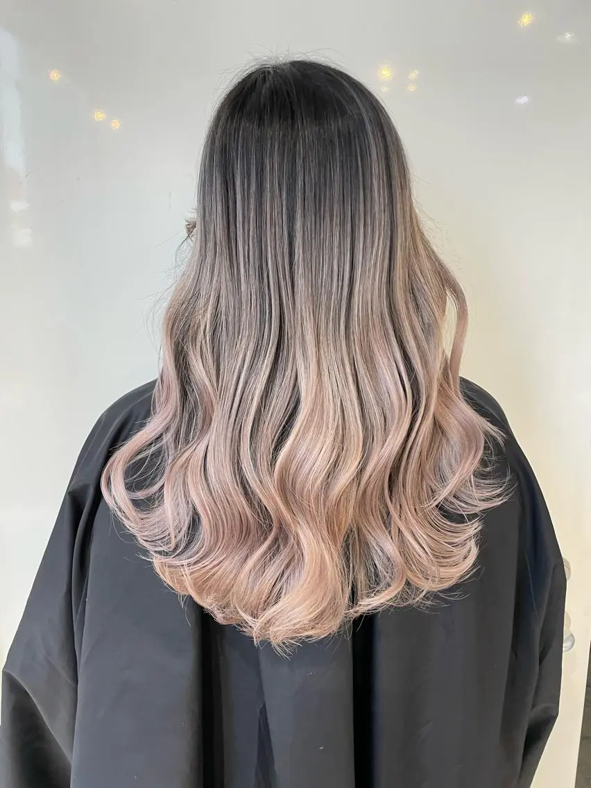 ロング カラー カット ヘアカラー トリートメント 【公式】amble luxe池袋東口🩷のヘアスタイル