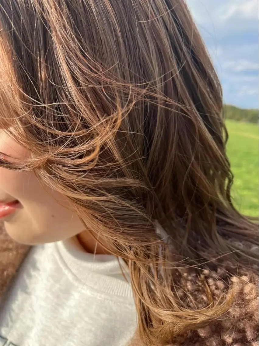 ロング Luce 杉本のヘアスタイル