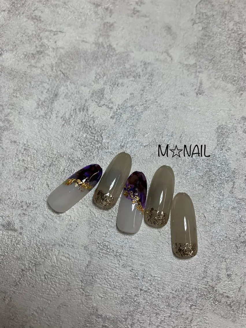 ネイル ハンドネイル M☆ NAILのネイルデザイン