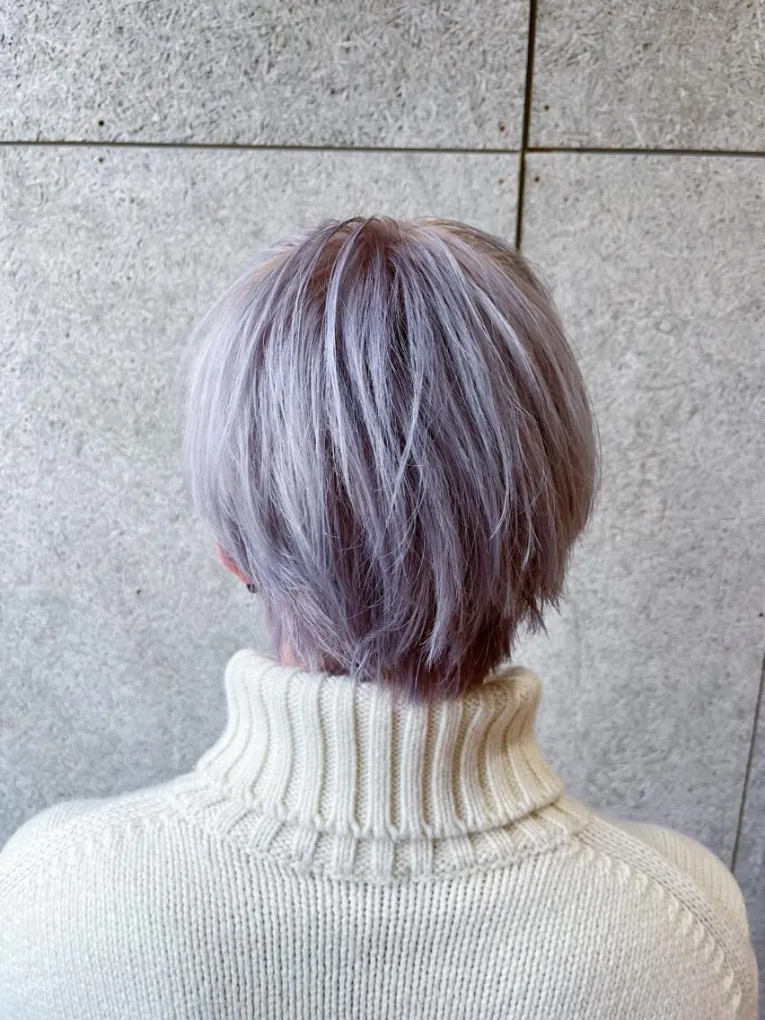 カラー メンズ 髪質改善ケア🤍小川 友香のヘアスタイル