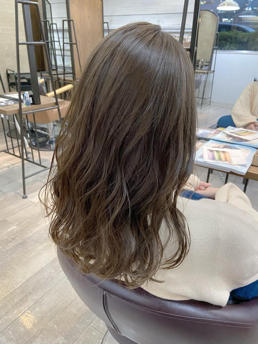 ロング 植田 敬太のヘアスタイル