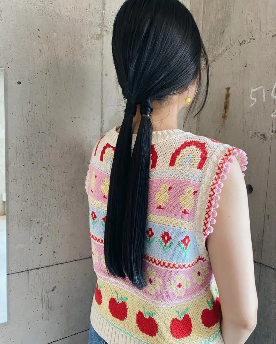ロング ヘアアレンジ 石川 空のヘアスタイル