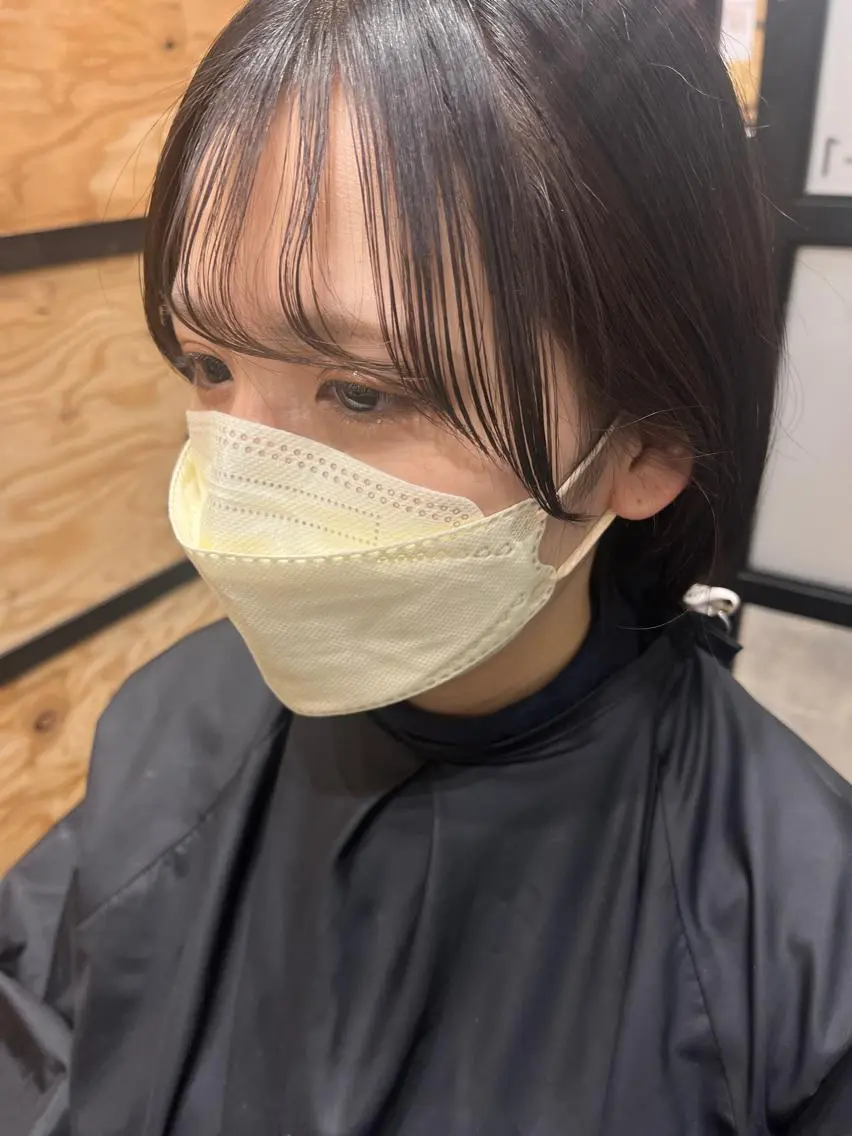 セミロング カラー パーマ ヘアアレンジ メンズ キッズ ネイル マツエク・マツパ アイブロウ メンズブリーチ メンズハイライト メンズインナーカラー メンズ韓国風 ブリーチ 久木原 ゆりのヘアスタイル