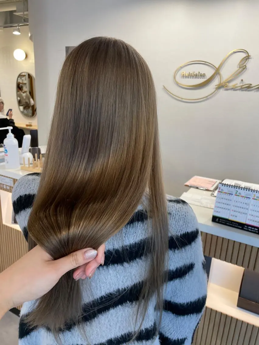 ロング カラー SHIAN橋本店 おぐちまほのヘアスタイル