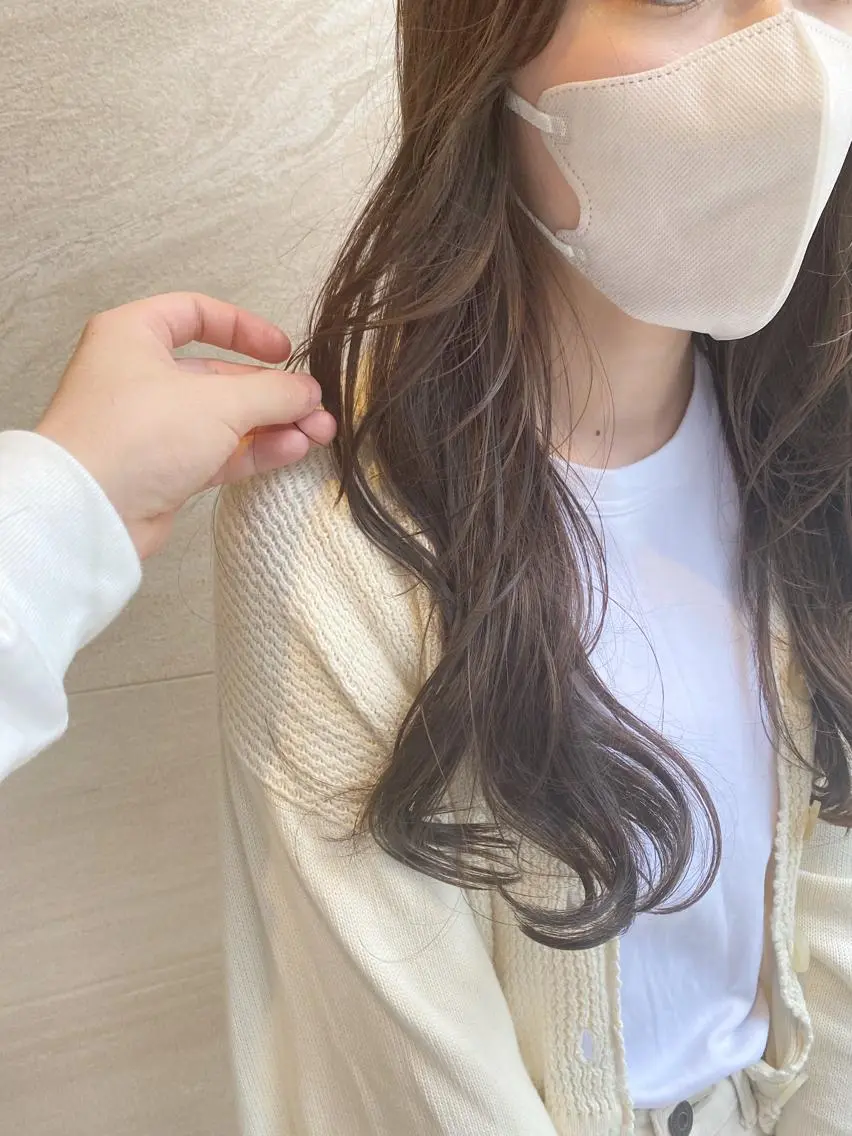 ロング 坪井 彰吾のヘアスタイル