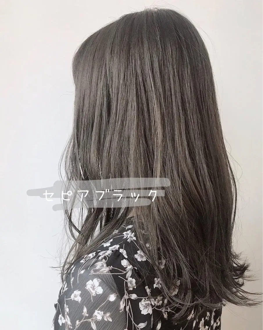 セミロング カラー ヘアアレンジ パーマ×ウルフカット koya☆のヘアスタイル