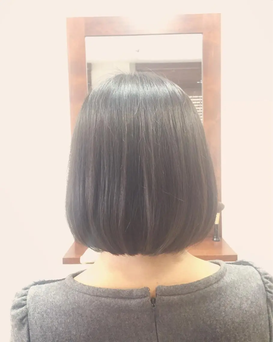 ミディアム 菊池 邦之のヘアスタイル