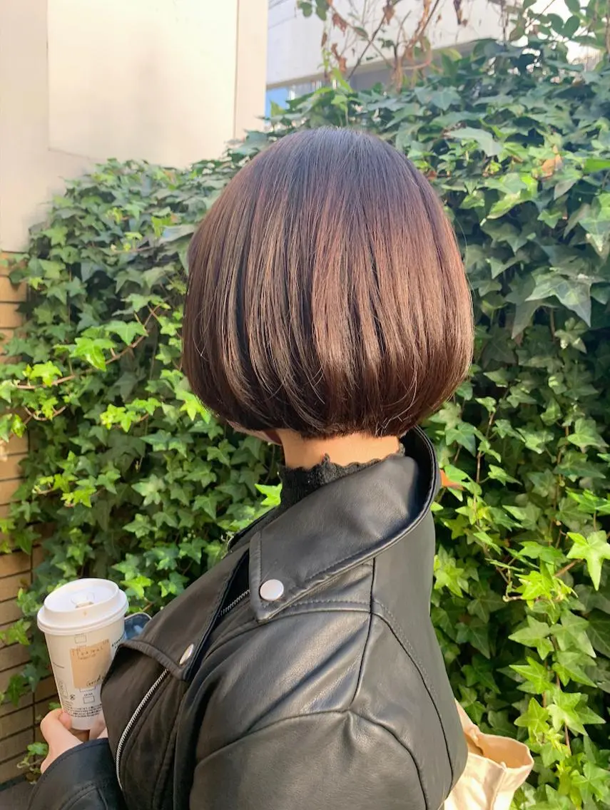 カラー トリートメント ヘッドスパ 透明感🌿縮毛矯正 🫧真生のヘアスタイル