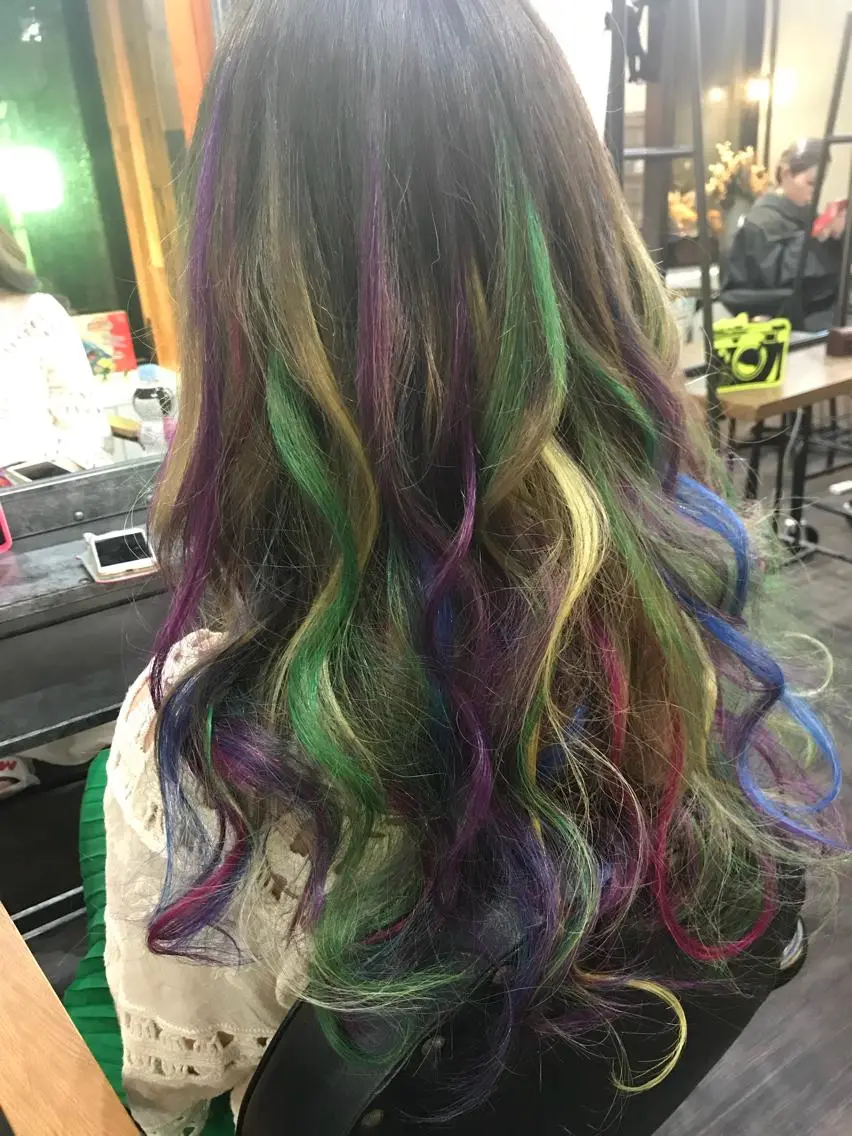 ロング カラー WEST OLAND 安藤のヘアスタイル