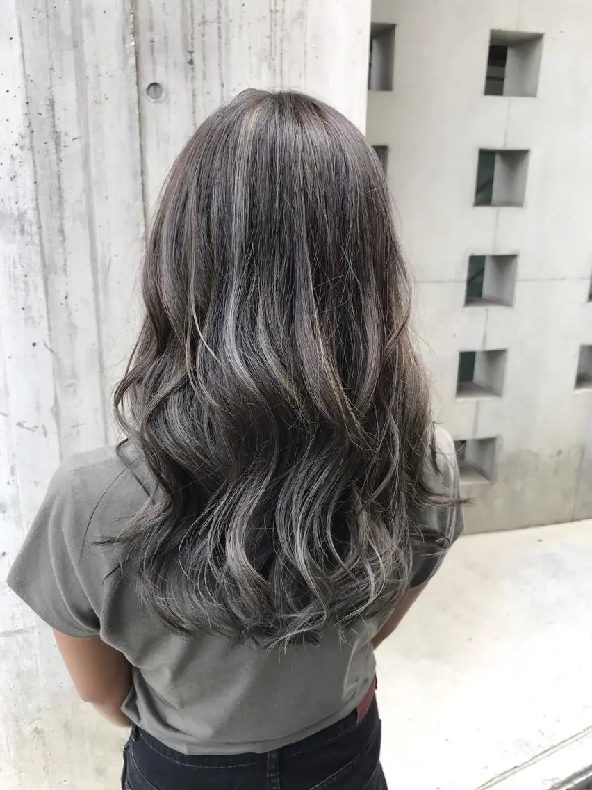 セミロング カラー 【店長】外国人風 メンズヘア尾上雄輝のヘアスタイル