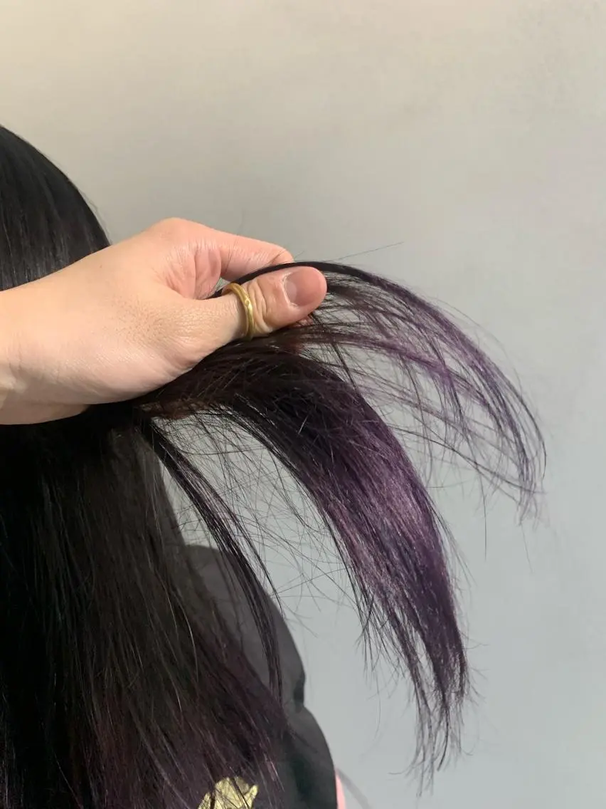 ロング カラー ヘアアレンジ ボブパーマコテ巻き風 パーマNo1深江秀平のヘアスタイル