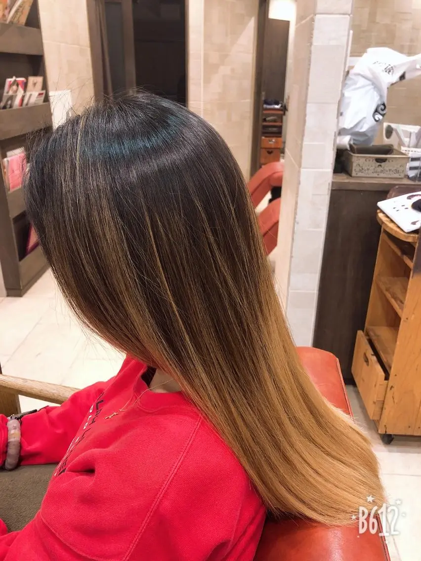 カラー 髪質改善JILL 桑原のヘアスタイル