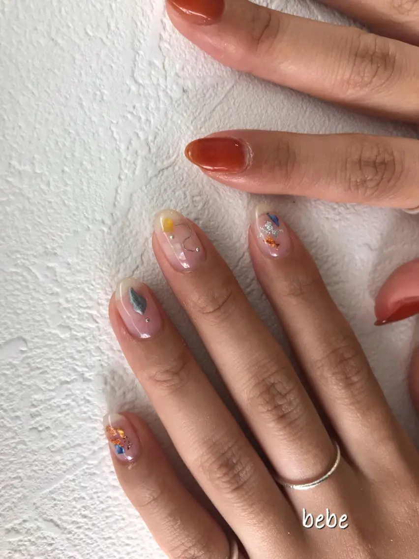 ネイル ニュアンスネイル Ann nailのネイルデザイン