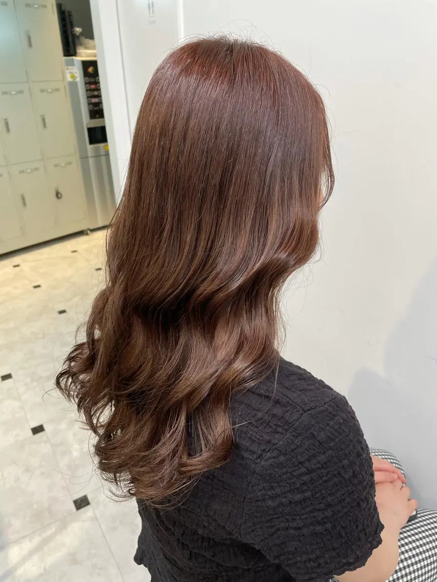 セミロング カラー ヘアアレンジ トリートメント 酸熱トリートメント 🤍ベージュ×艶髪 🤍Ryuta🤍のヘアスタイル