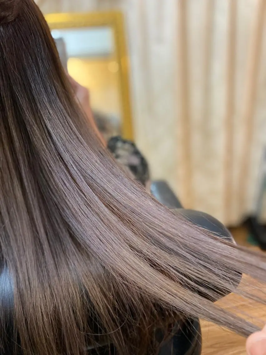 ロング カラー ラベンダーカラー ピンクカラー 究極の艶髪！ 艶神！大矢祥央のヘアスタイル
