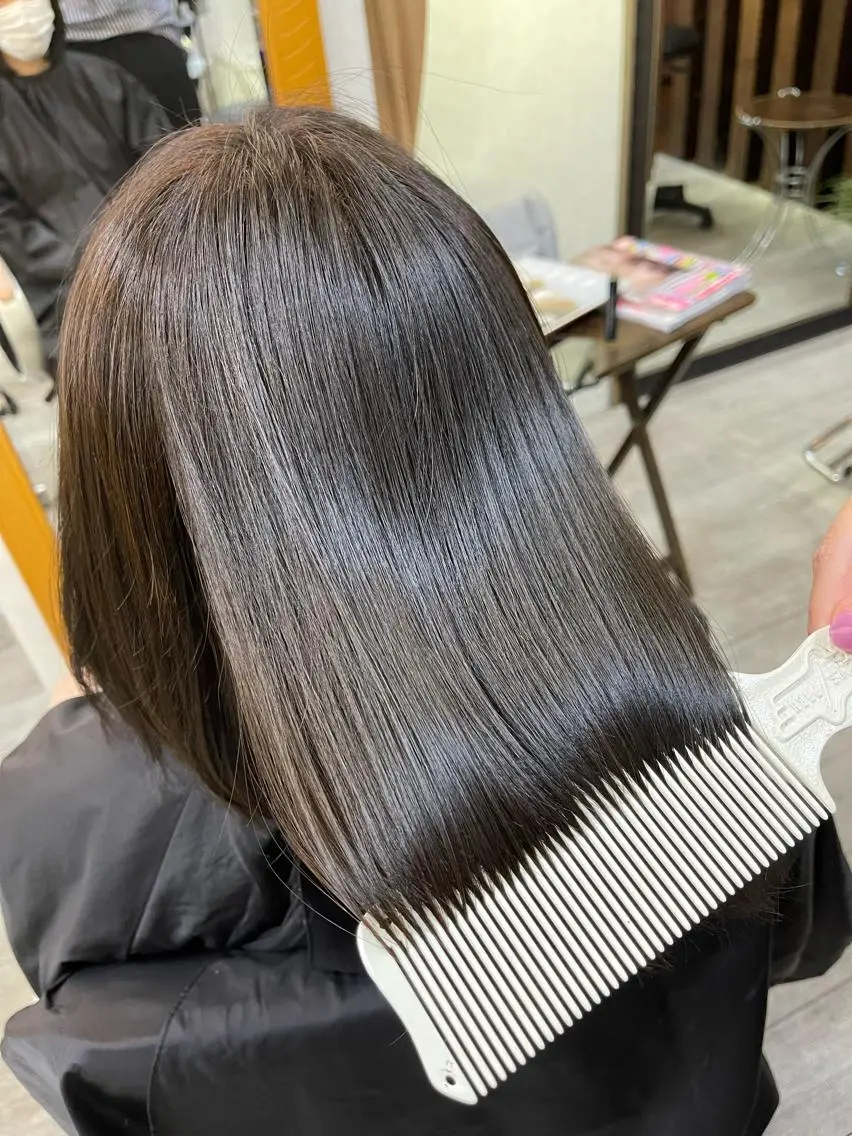 ミディアム トリートメント 新福島店長 植松裕也のヘアスタイル