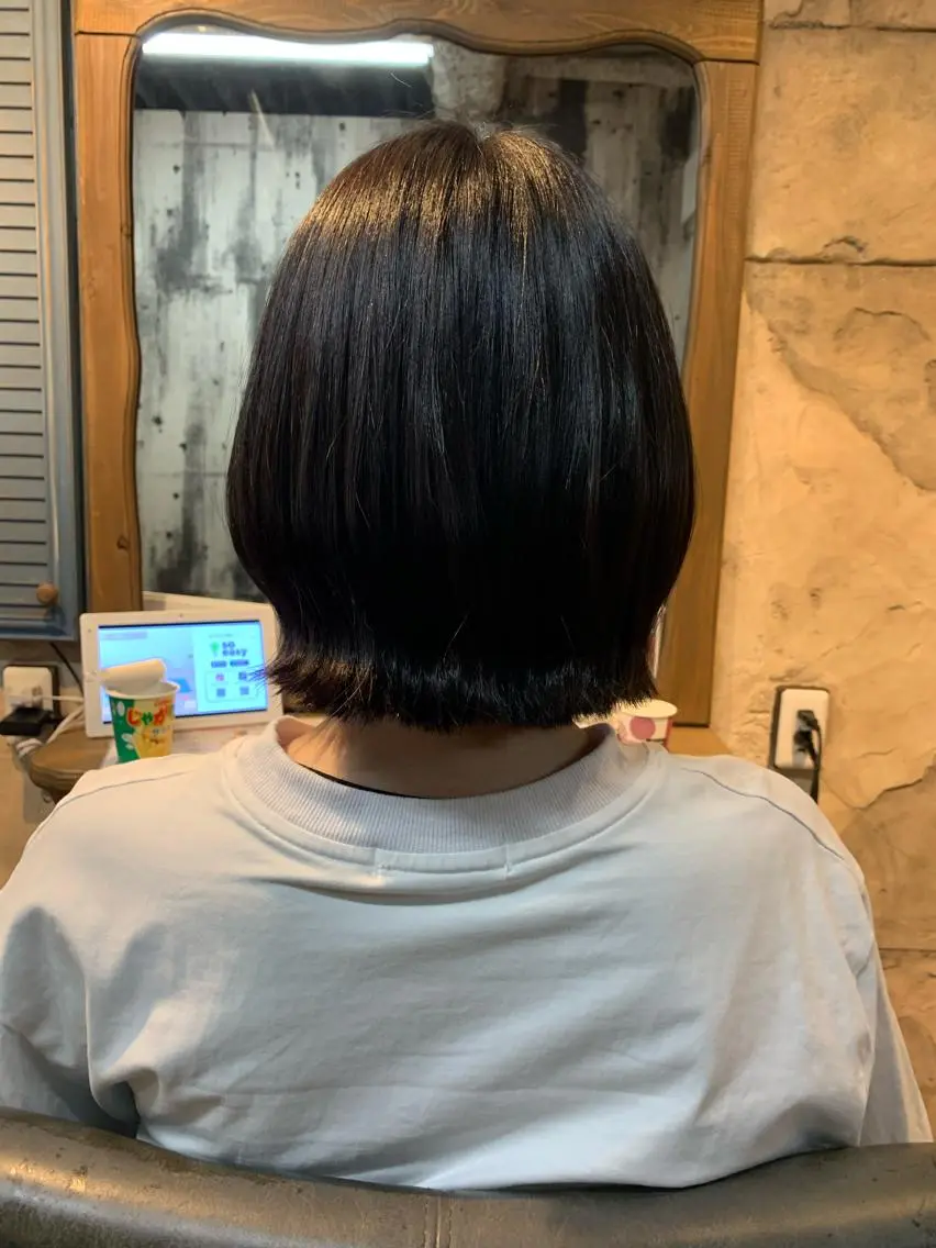 ミディアム repose日本橋 室町のヘアスタイル
