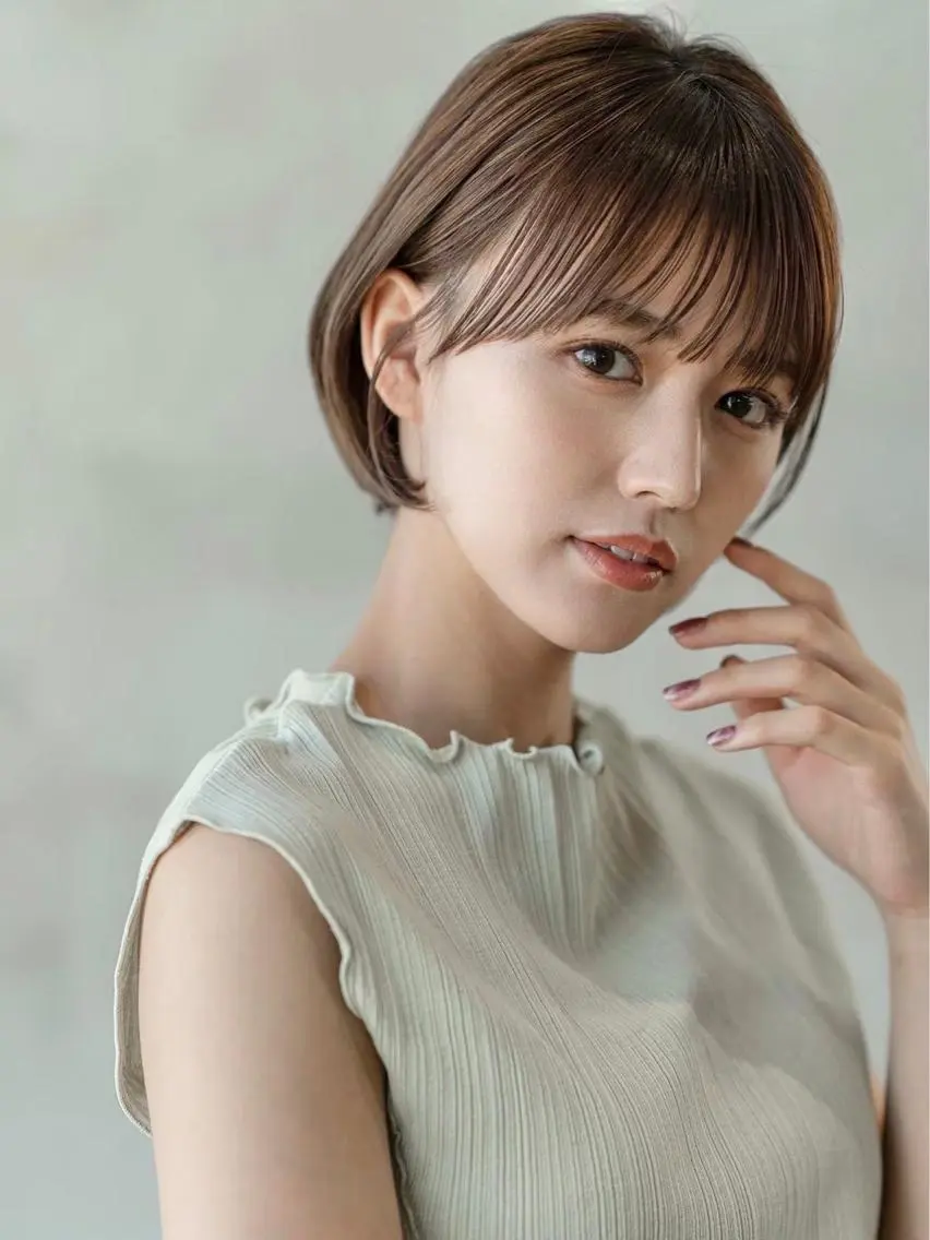 ショート カラー カット ヘアカラー トリートメント 🉐レイヤー/塩見 弘樹🉐渋谷のヘアスタイル