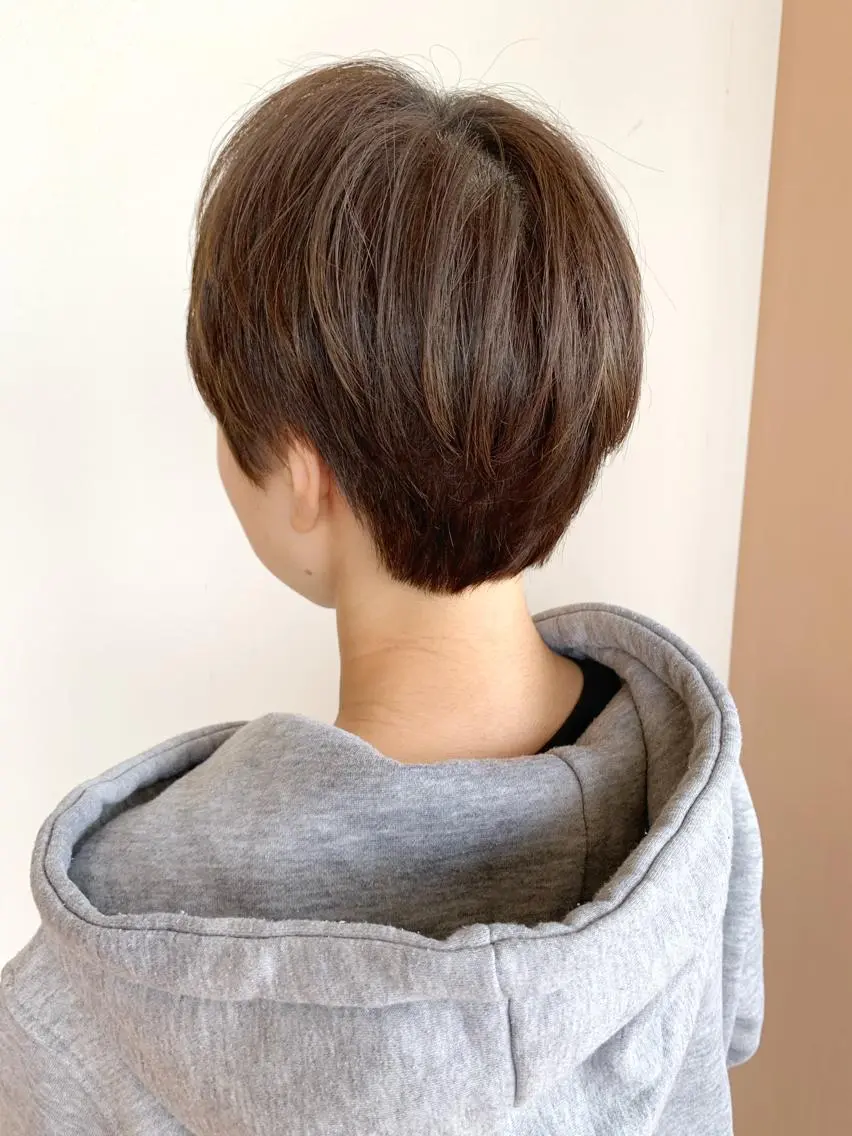ショート ヘアカラー トリートメント karen ☺︎のヘアスタイル