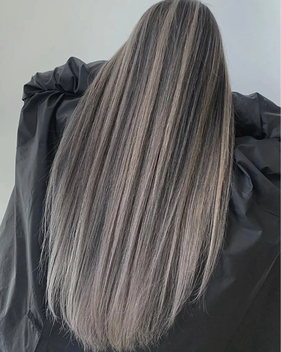ロング カラー ヘアアレンジ 阿部 圭悟のヘアスタイル
