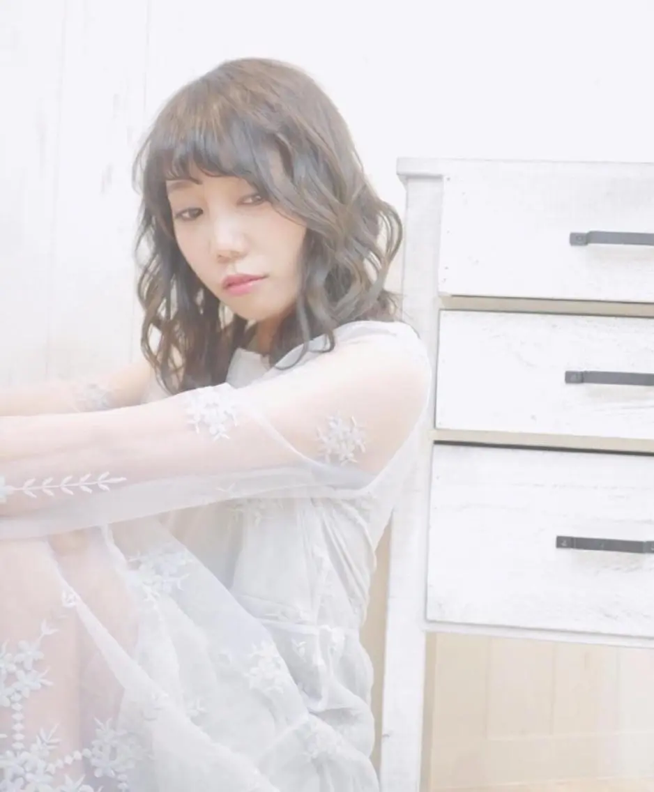 ミディアム カラー カット ヘアカラー Lucet byNYNYのヘアスタイル