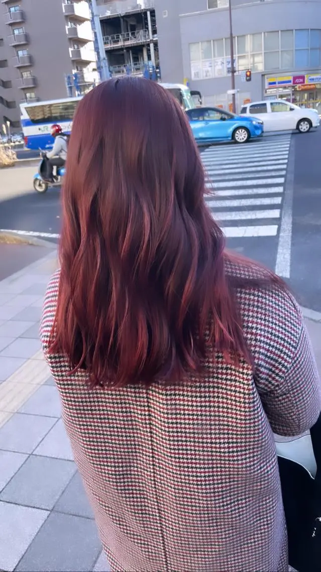 ロング カット ヘアカラー トリートメント 髪の悩み解決🌈齊藤 美遥のヘアスタイル