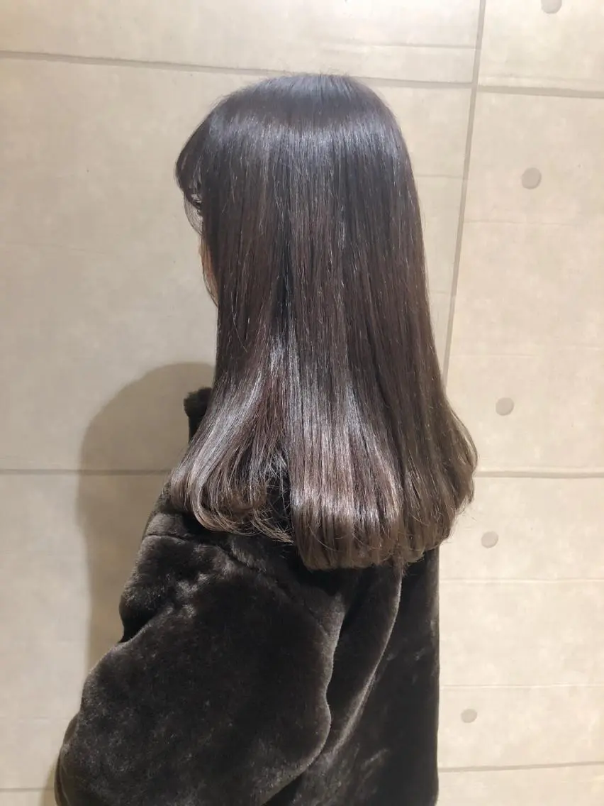 ロング カラー 韓国ヘア得意❤︎森澤 悠佳のヘアスタイル