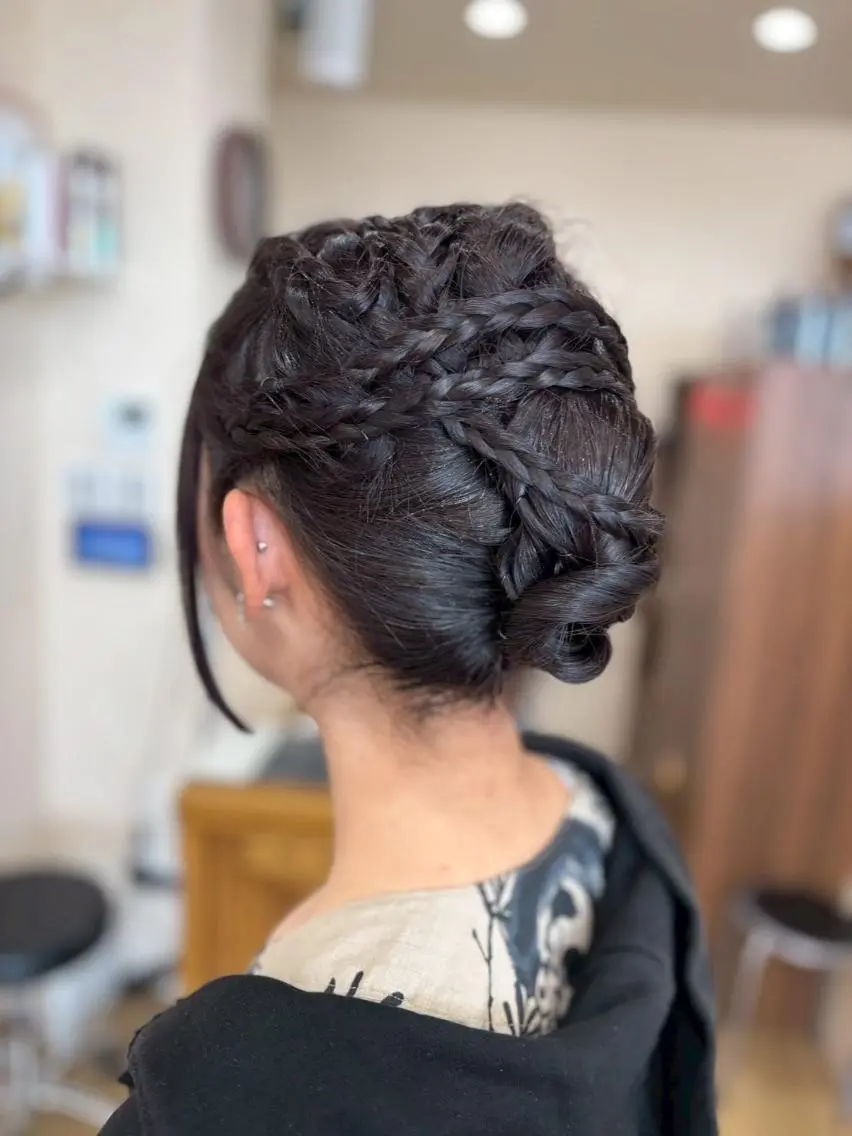 ヘアセット Mirashy 成田のヘアスタイル