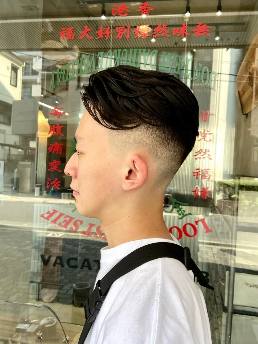 ミディアム パーマ メンズ カット パーマ 💈圧倒的メンズ特化 DAITO💈のヘアスタイル