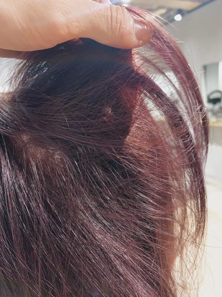 セミロング カラー ヘアアレンジ ボブパーマコテ巻き風 パーマNo1深江秀平のヘアスタイル