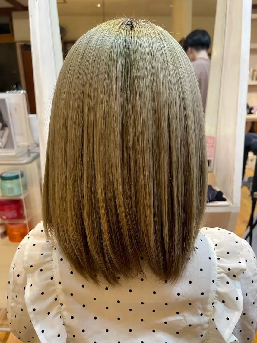 ショート 縮毛矯正 トリートメント 梶谷 和希のヘアスタイル
