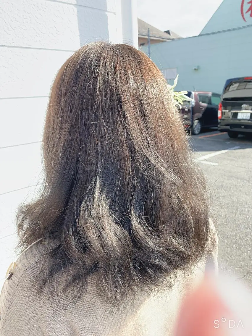 カラー アッシュ 杉山 拓矢のヘアスタイル