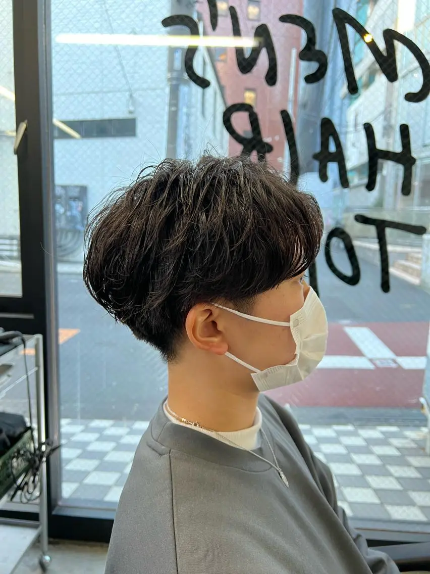 メンズ カット パーマ 🌟メンズカット🌟 内田祥太のヘアスタイル